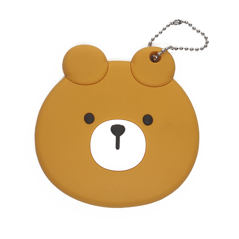 硅膠鏡子保護(hù)套，卡通小熊鏡子護(hù)套_硅膠套