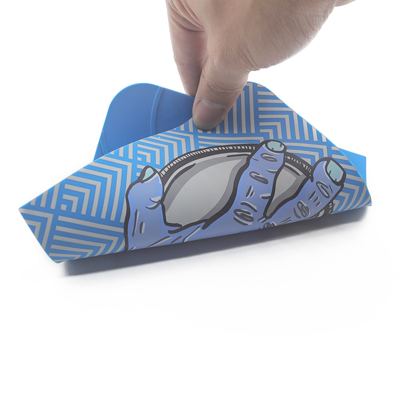 硅膠餐墊新寵：野人手掌圖案的手掌杯墊，兩用廚具選擇_硅膠廚具