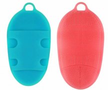 隔熱硅膠廚具刷，手套式廚房清洗刷_硅膠刷