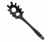 家用硅膠湯勺，吃火鍋長柄漏勺_硅膠廚具