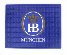 加厚咖啡吧酒吧硅膠濾水墊，奶茶店硅膠杯墊